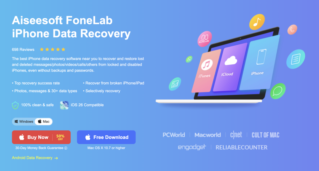 Aiseesoft FoneLab iPhone Data Recovery
