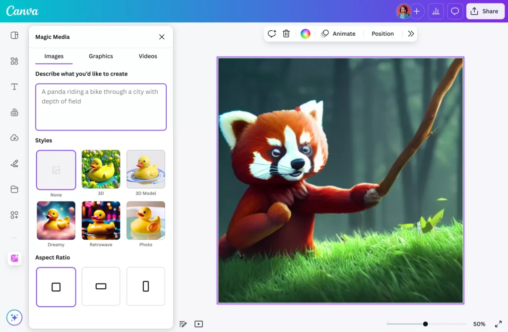 Canva Free AI Image Generators