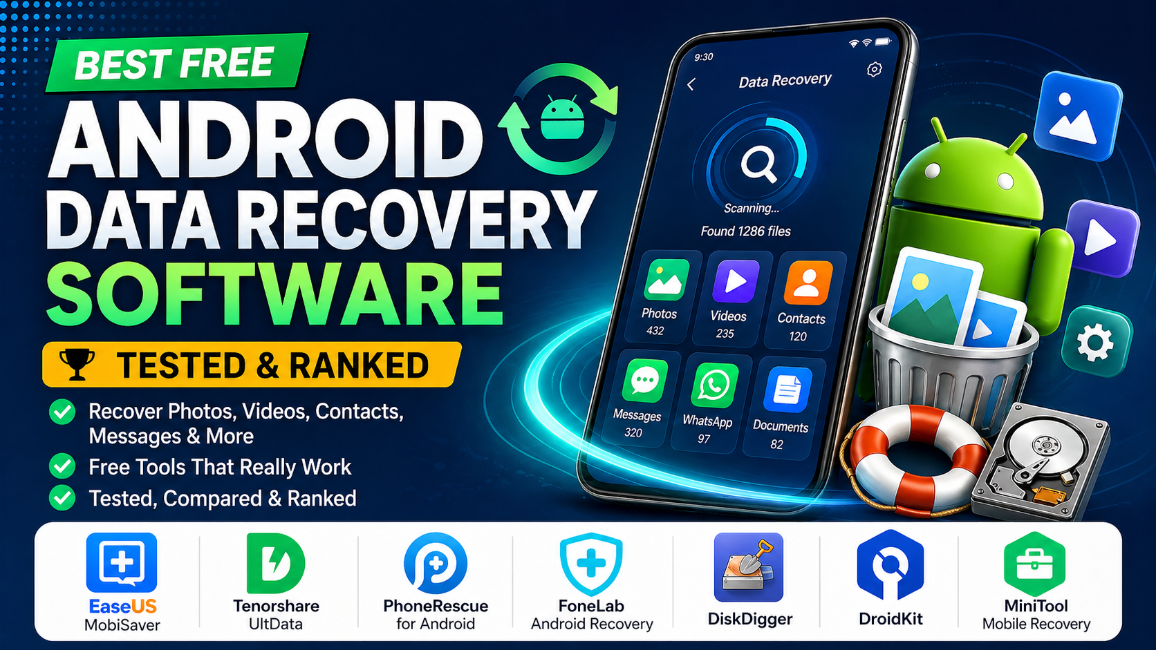 Best Free Android Data Recovery Software