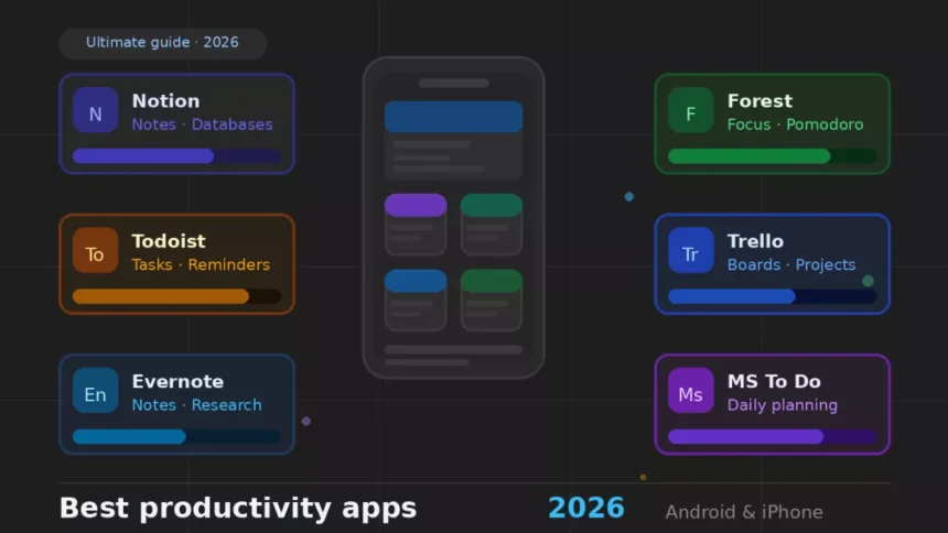 Best Productivity Apps (Android & iPhone)