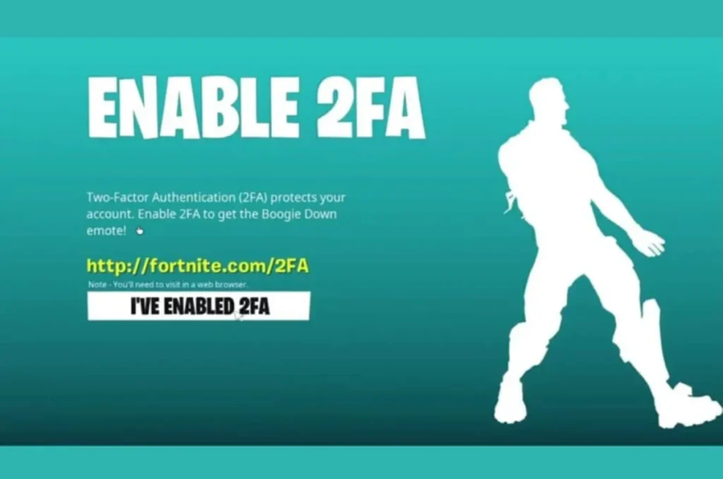 Epic Games 2FA Setup
