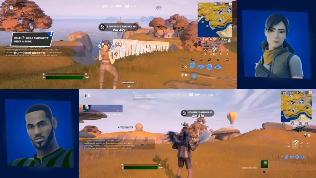 What is Split Screen in Fortnite