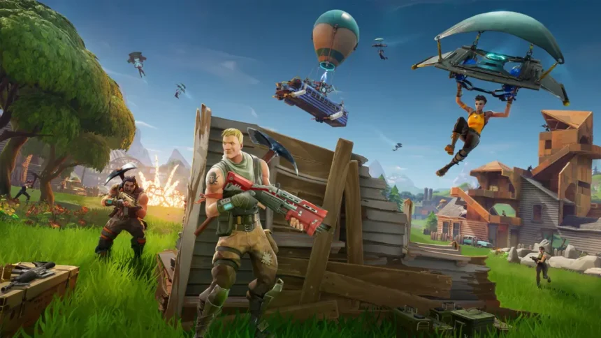 how to play split screen Fortnite
