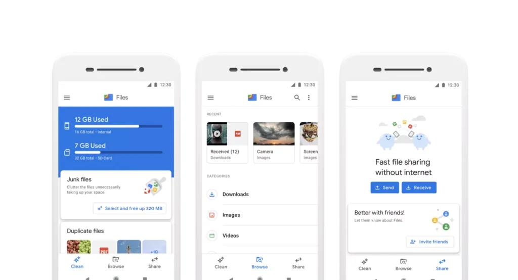 Google Files - Best Apps to Clean Storage