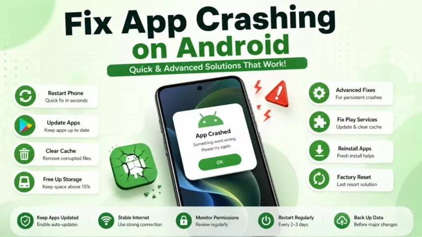 How to Fix Apps Crashing on Android