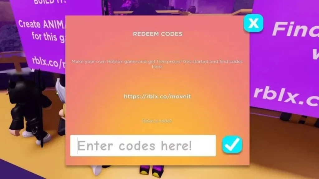 How to Redeem Codes in Island of Move