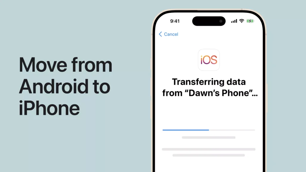 Move to iOS Method