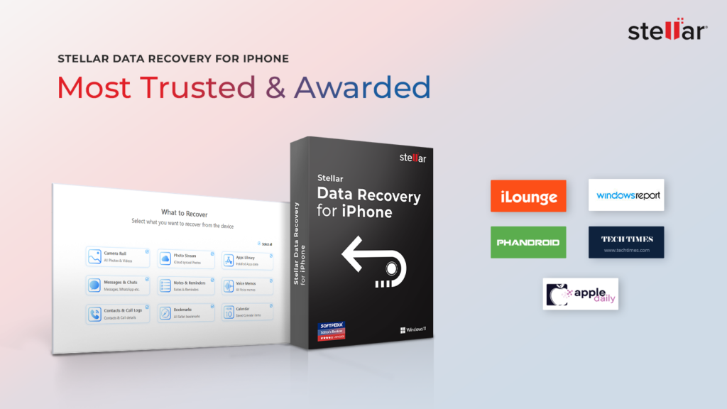 Stellar Data Recovery for iPhone