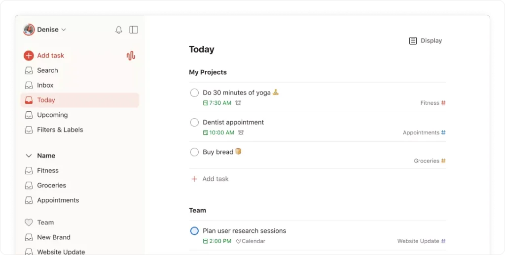 Todoist Best Productivity Apps (Android & iPhone)