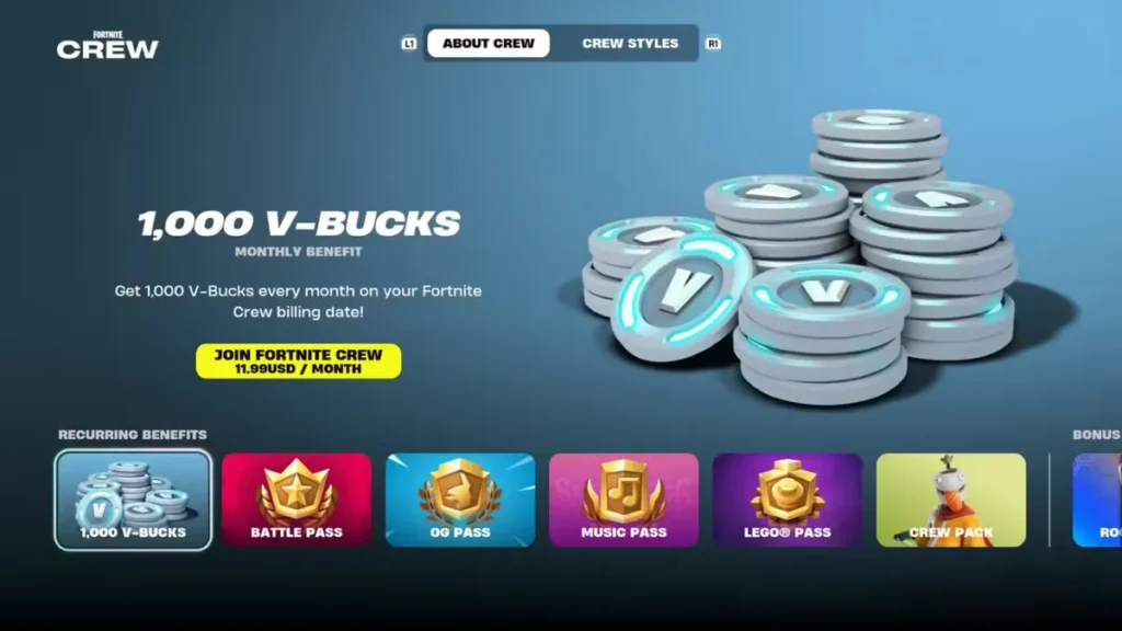 how to cancel Fortnite Crew