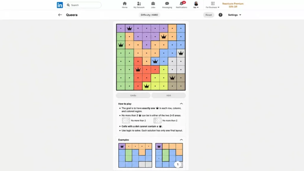 Queens puzzle answer today may 30, 2026