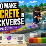 How to Make Concrete in Minecraft