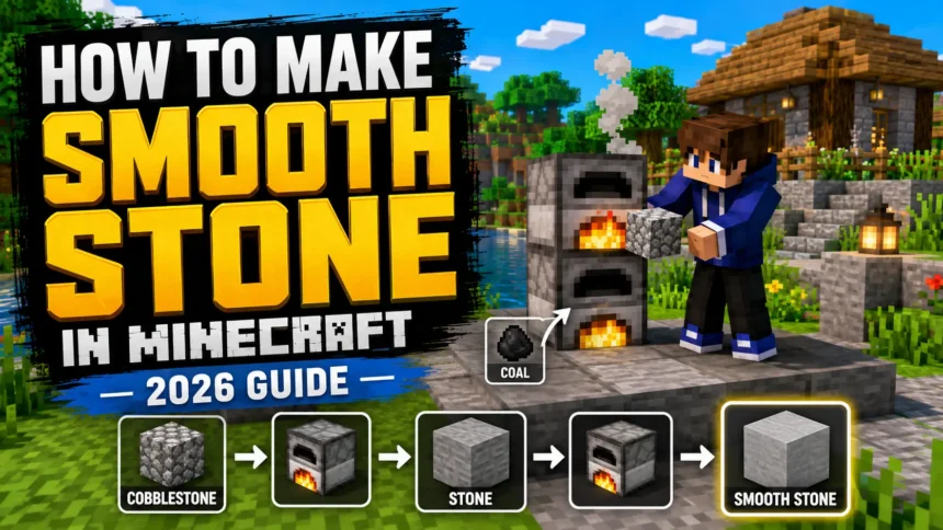 How to Make Smooth Stone in Minecraft
