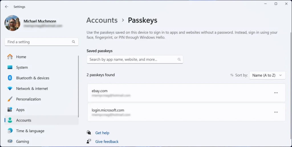 Increase Security by Using Passkeys