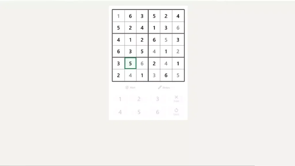 LinkedIn Mini Sudoku #291 Answer