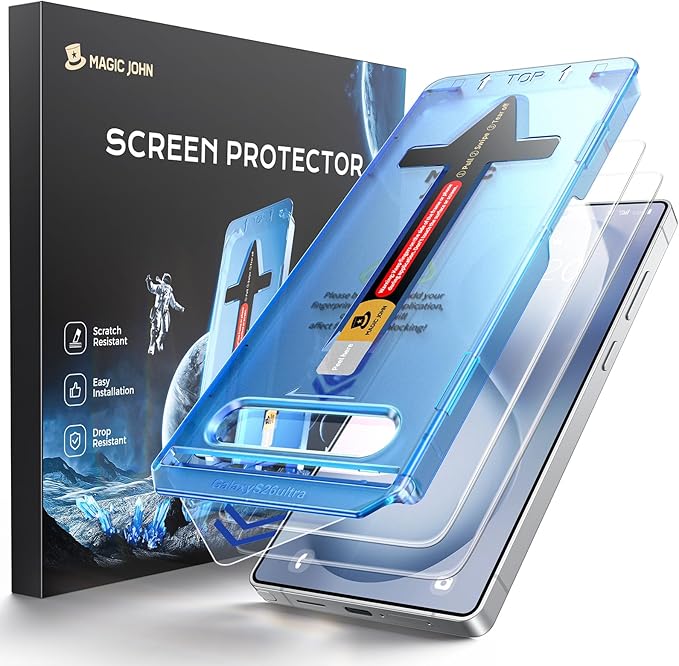 Best Samsung Galaxy S26 Ultra Screen Protectors I Tested in 2026 7 MAGIC JOHN Galaxy S26 Ultra Screen Protector