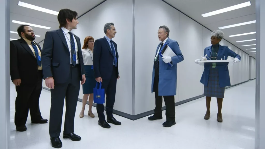 Best TV Shows Like Dark: 11 Mind-Bending Series to Watch 7 A still from Severance (2022–present) TV show