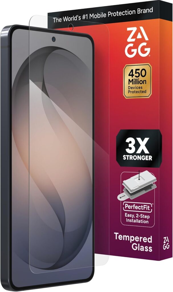 Best Samsung Galaxy S26 Ultra Screen Protectors I Tested in 2026 4 ZAGG Glass Elite Screen Protector
