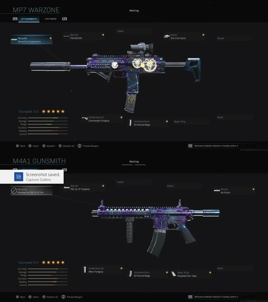 Best Loadout Combinations (SMG + AR)