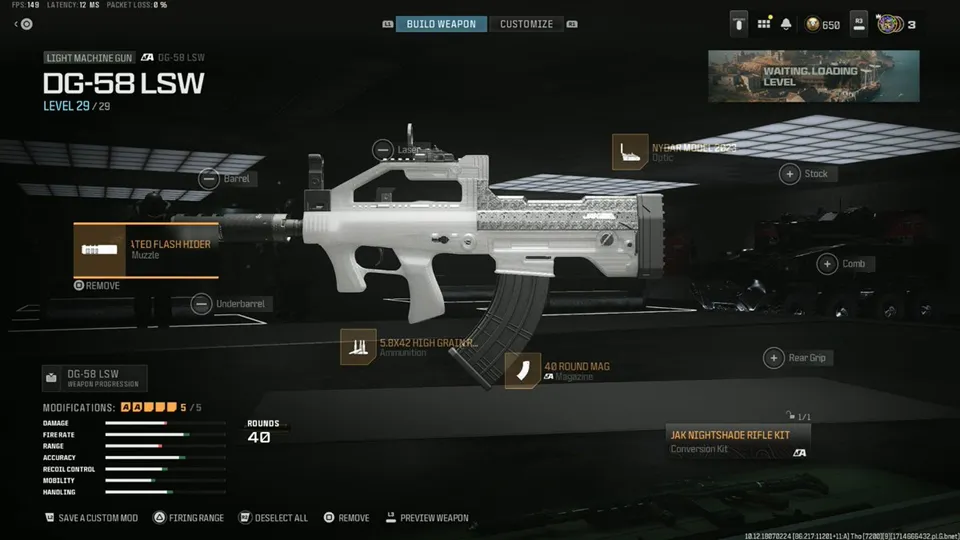 Best LMGs and Other Weapons