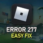 what is error code 277 in roblox