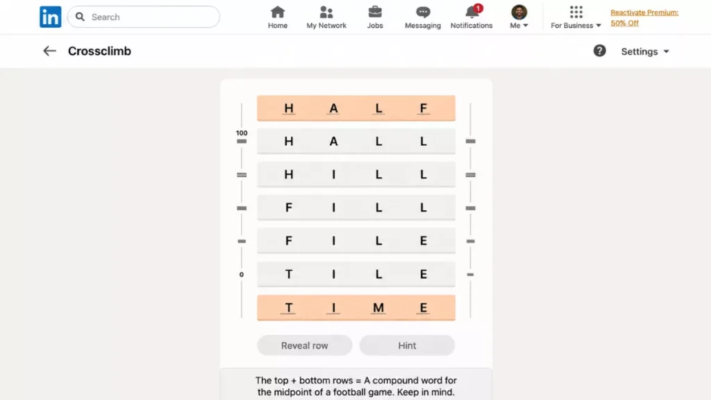 All LinkedIn Games Answers Today June 1, 2026 15 The Crossclimb puzzle answer today june 1, 2026