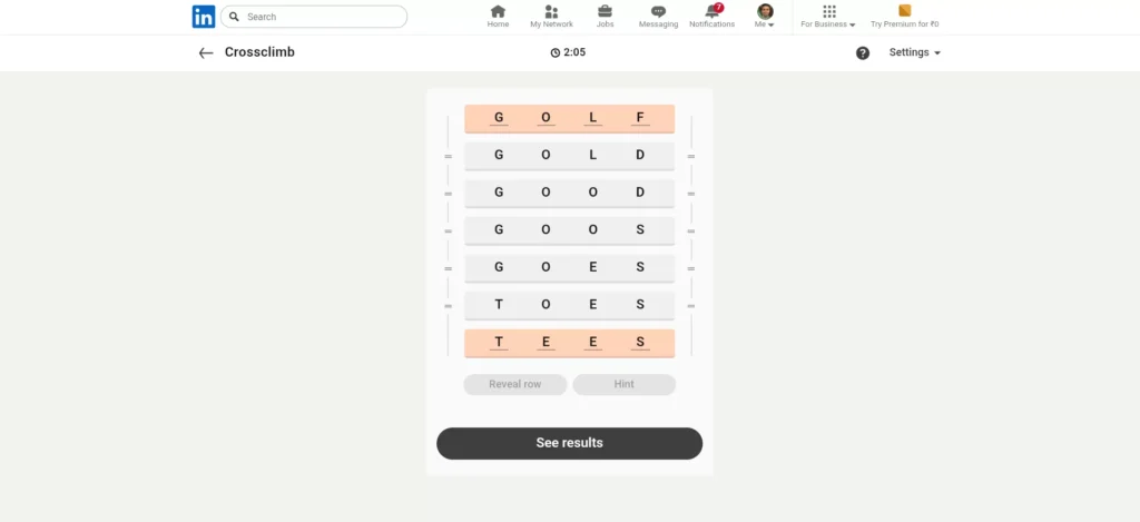 The Crossclimb puzzle answer today June 4, 2026