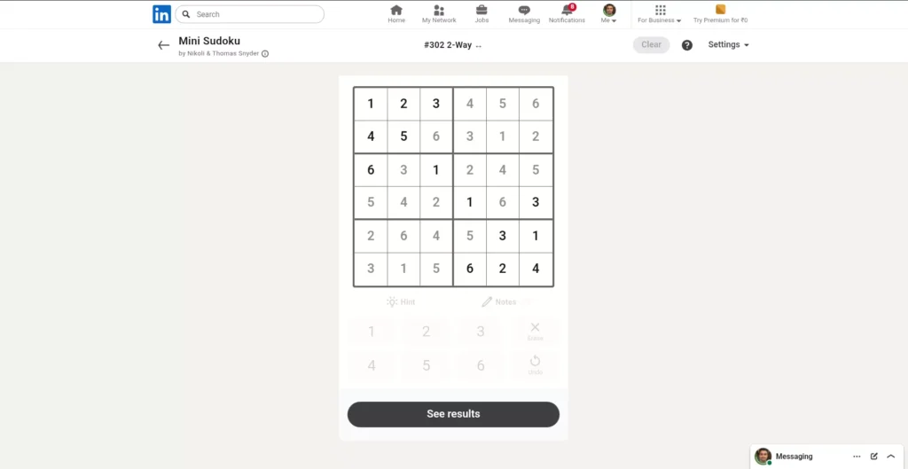 All LinkedIn Games Answers Today June 9, 2026 19 The Mini Sudoku Answer Today June 9, 2026