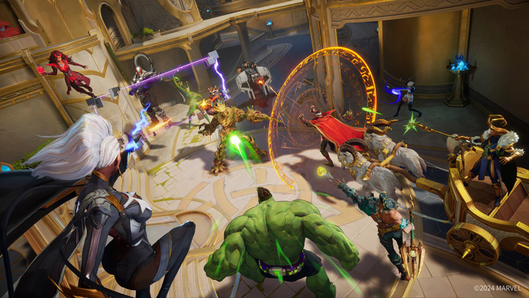 Marvel Rivals Yggdrassil Teamfight