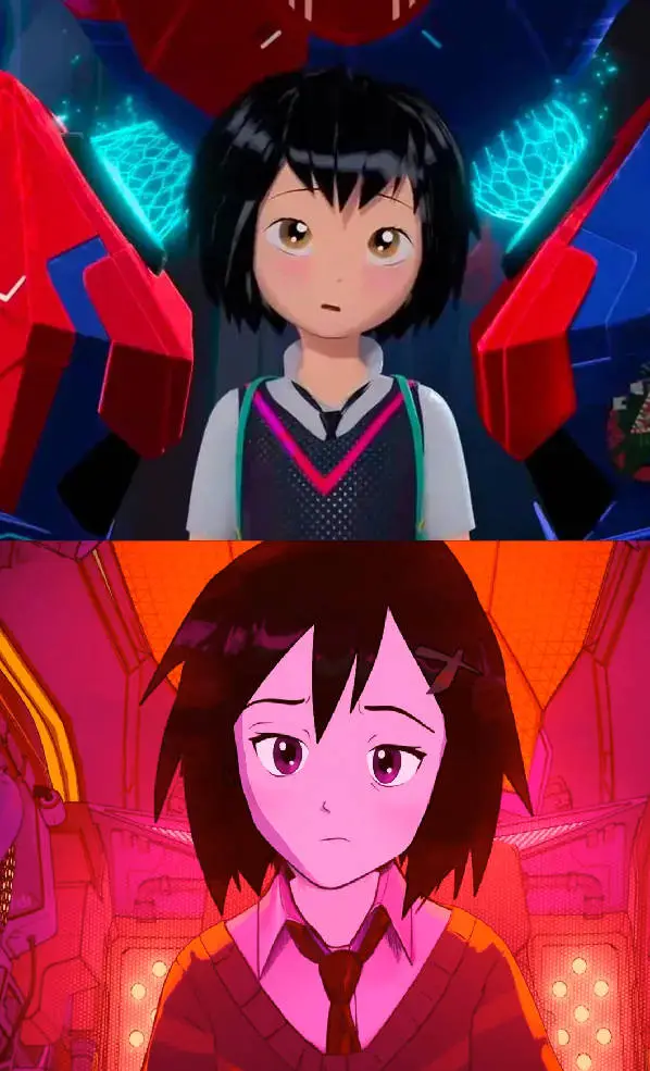 Into The Spider-Verse Peni Parker and Across The Spider-Verse Peni Parker