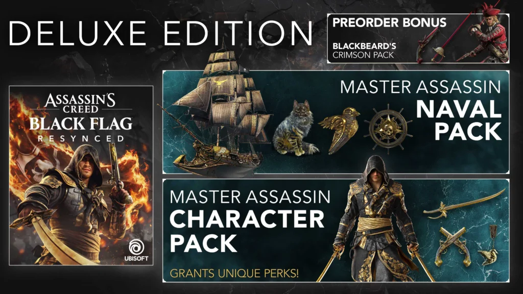 Assassin's Creed Black Flag Resynced Deluxe Edition.