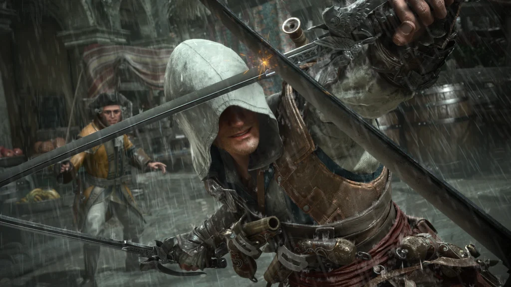 Edward Kenway in Assassin's Creed Black Flag Resynced.
