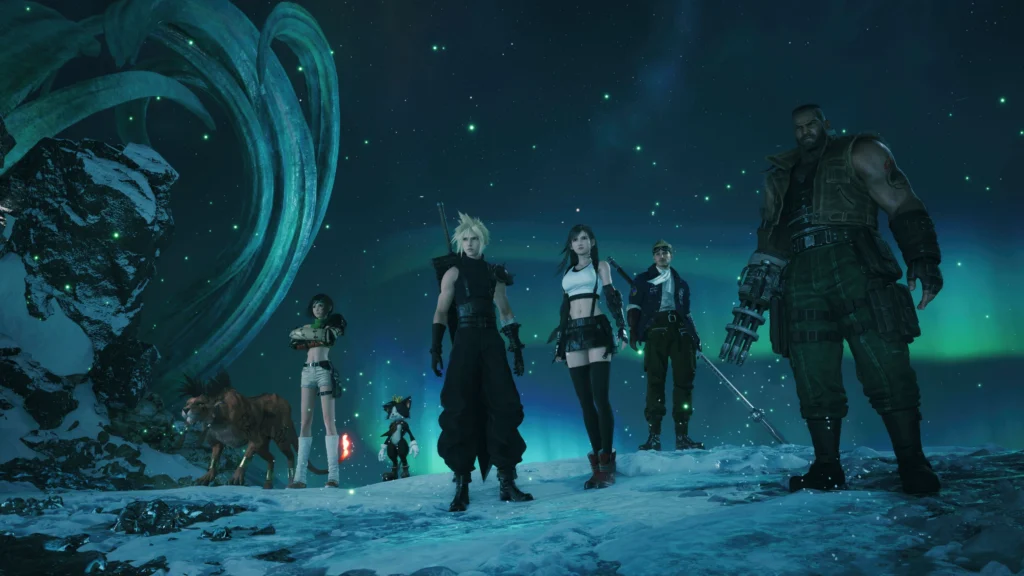 Top 5 Biggest Reveals from Summer Game Fest 2026 3 The main team in Final Fantasy VII Revelation.