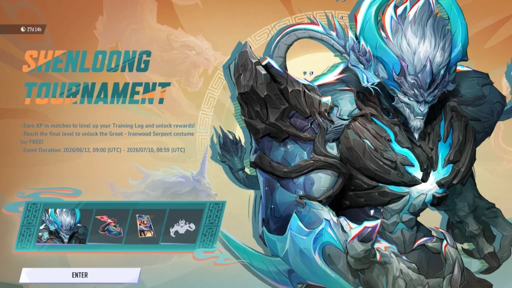Marvel Rivals Shenloong Tournament Event.