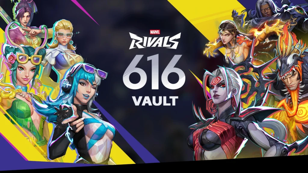 Marvel Rivals 616 Vault promo image.