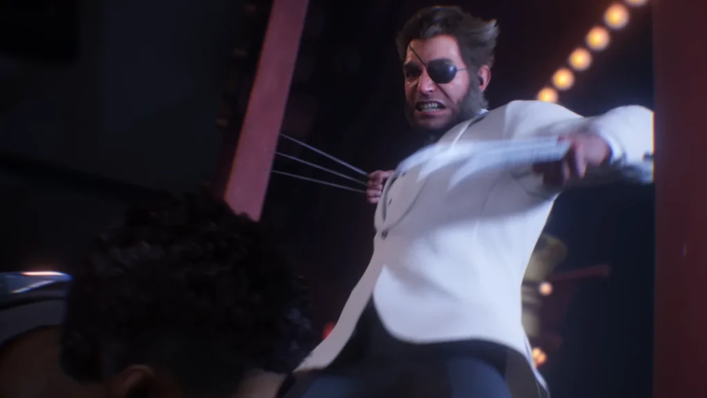 Patch fighting Reavers in Marvel's Wolverine
